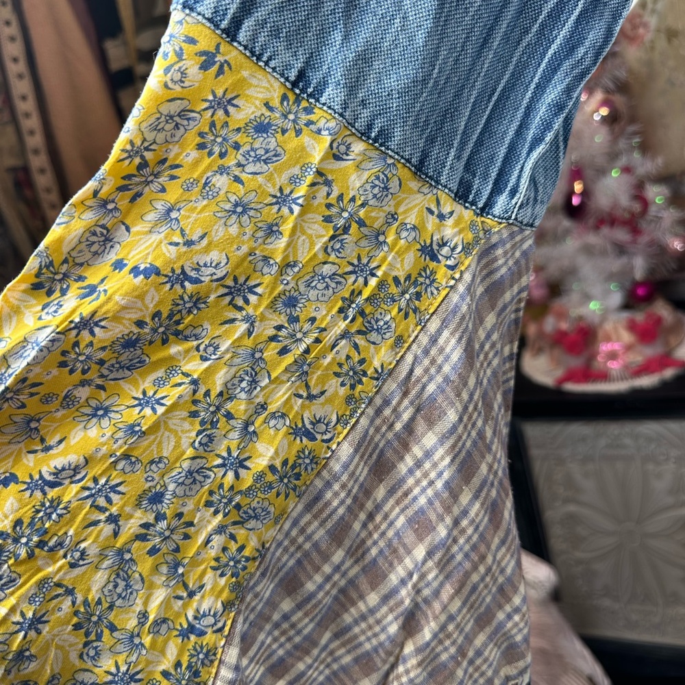 Young Threads Multicolor boho Patchwork Cardigan/… - image 6